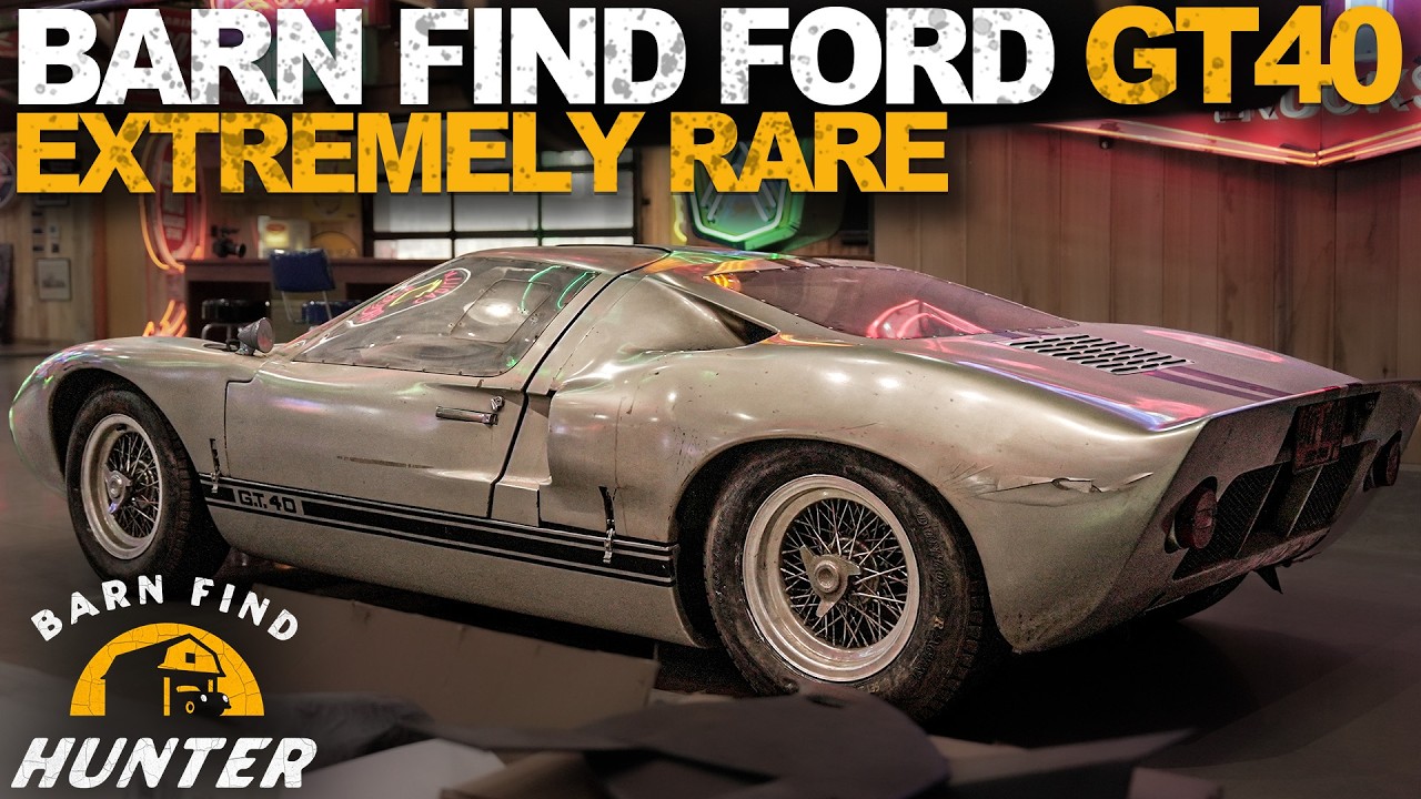 Barn Find Ford GT40: GREATEST Ever? All original & Hidden 43 Years | Barn Find Hunter