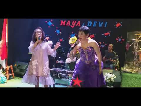 MAYA ANGELA Feat DEWI PURWATI - BANGKU TUA JADI SAKSI /Cipt.Benny Ashar