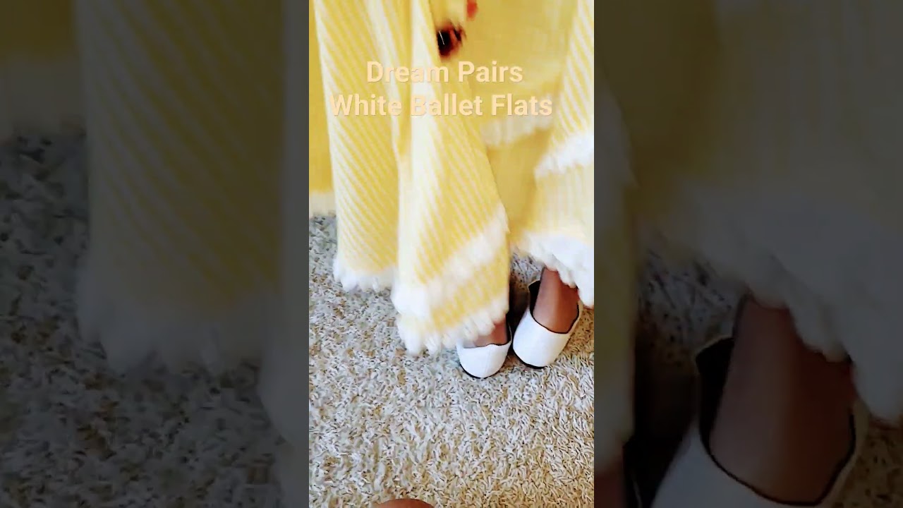 Dream Pairs Ballet Flats in White # BalletFlats #shoes #footfashion
