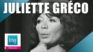 Juliette Gréco "La fourmi" (live officiel) | Archive INA