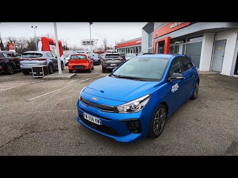 Review & test drive 2021 KIA Rio 1.0 T-GDI MHEV 100 HP, GT Line, iBVM6, iMT