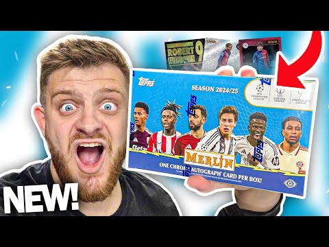 ÖFFNE EINE BOX TOPPS MERLIN 2024/25 KARTEN! (GARANTIERTE AUTOGRAMMSCHEINZEICHNUNGEN!)