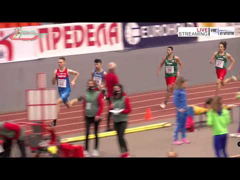 400m [M], II. skupina - Prvenstvo Balkana u dvorani za juniore i juniorke 2021