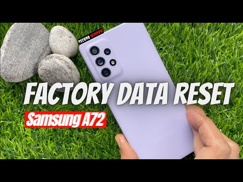 How to Factory Data Reset Samsung Galaxy A72