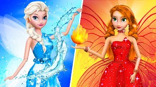 Fire, Water, Air and Earth Fairies / 12 Disney Doll Ideas