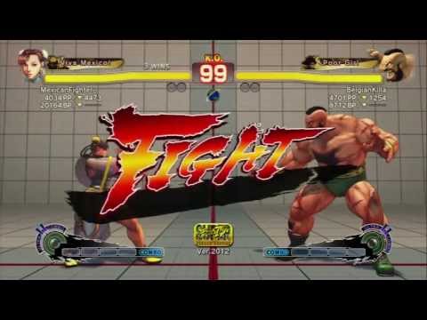 SSF4AE - 4,000 PP Chun-Li Vs 4,700 PP Zangief