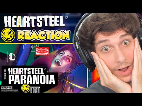 ❤️ League of Legends Player REACTS to HEARTSTEEL - PARANOIA | Riot... you did it again | Erick Dota