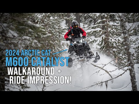 Arctic Cat M600 Catalyst Walkaround + Ride Impression