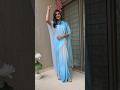 Meesho Saree Haul 2 Styling Ideas For Satin Sarees AmeyaKVideos Maholgirl Sareefashion Shorts