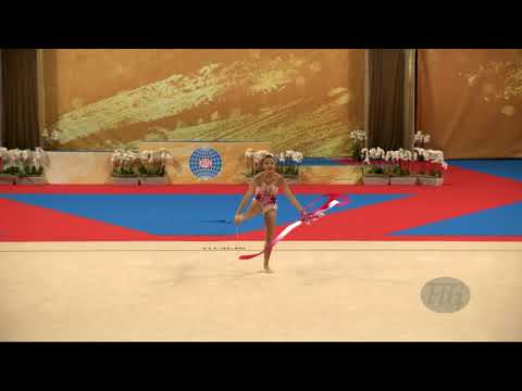 UCHIDA Katherine (CAN) - 2018 Rhythmic Worlds, Sofia (BUL) - Qualifications Ribbon