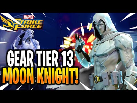 *NEW* G13 MOON KNIGHT RANK UP & GAMEPLAY! - MARVEL Strike Force - MSF