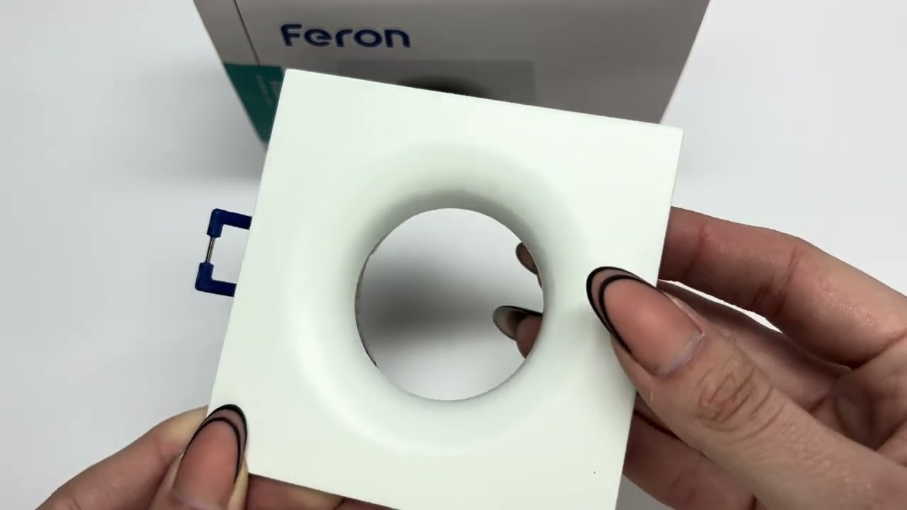 Встраиваемый точечный светильник FERON DL8330 белый 01815