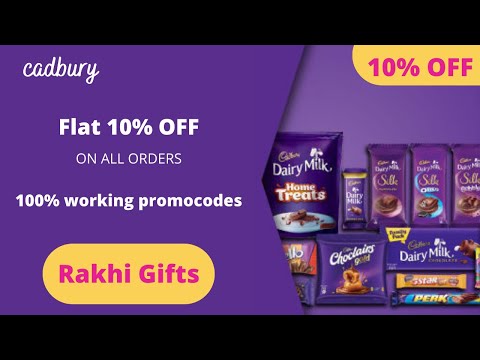 Cadbury Personalized Gifts Coupon Code - 10% OFF On Rakhi Gifts  #cadburycouponcode #rakhigifts