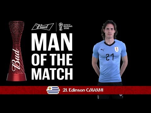 Edinson CAVANI (Uruguay) - Man of the Match - MATCH 49