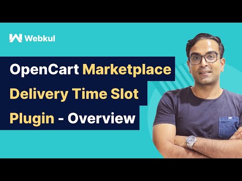 OpenCart Marketplace Delivery Time Slots Plugin - Overview