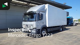 Camion fourgon Mercedes-Benz Atego 1223 4X2 12tonner 1500kg Ladebordwand Automatic Euro 6 | Image 4 - Autoline