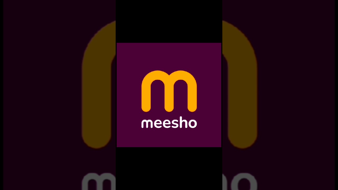 Meesho logo #logo #art #shorts