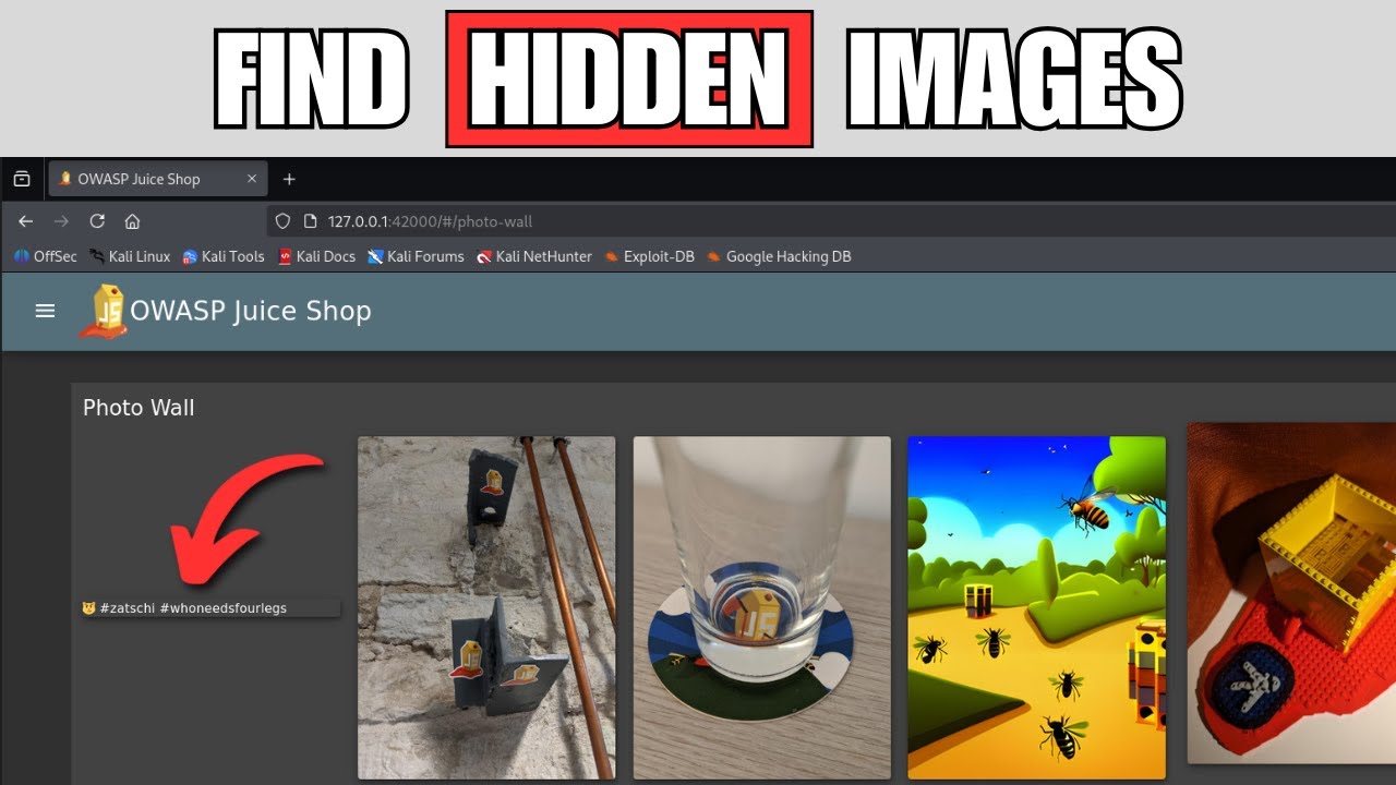 How Hackers Access Hidden Photos of Websites | OWASP Juice Shop (Missing Encoding)