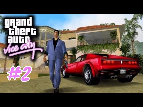 Grand Theft Auto: Vice City - Part 2 - NEW FRIENDS! (GTA Walkthrough Gameplay)
