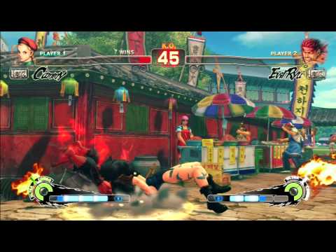 USF4 - M03 : Kujira (Cammy) vs Squall (Evil Ryu)