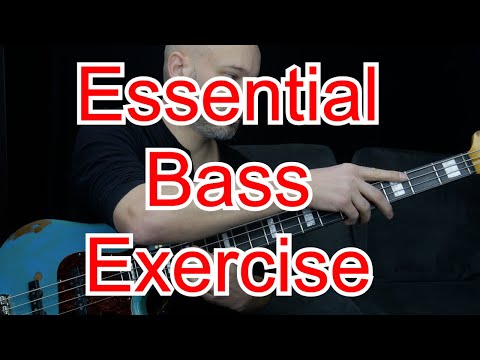 Learn The Fretboard On Bass - AMAZING 7th arpeggio exercise