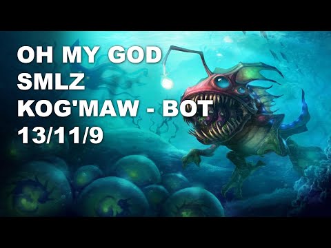 Oh My God Smlz Bot Kog'Maw vs Aphelios - KR Master Patch 10.9