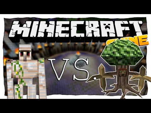 EISENGOLEM VS. ENT | Minecraft: Eisengolem vs. Monster • #26 | #SHINEMC
