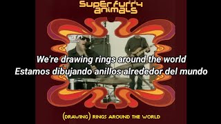 Super Furry Animals - (Drawing) Rings Around The World (Subtitulado Al Español)