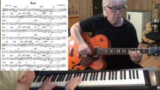 Elm - Jazz guitar & piano cover ( Richard Beirach )