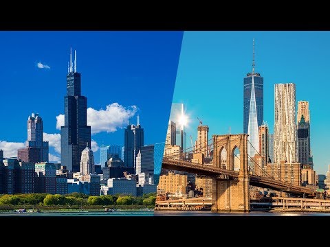 Race for the Skies: Chicago vs. New York
