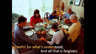 Mary Chapin Carpenter - Thanksgiving Song (with Lyrics)