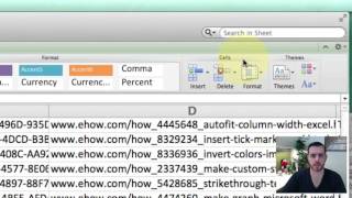 How to AutoFit Column Width in Excel