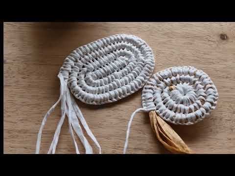 Weaving with raffia- Tutorial