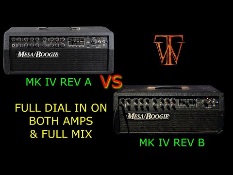 Mesa MK IV Rev A vs MK IV Rev B