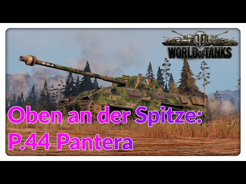 Oben an der Spitze: Italienische Mediums "P.44 Pantera" [World of Tanks - Gameplay - Deutsch]