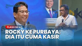 Rocky Gerung Sentil Purbaya 