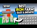 BEST NEW Infinite IRON FARM Minecraft 1 21 26 1 In Minutes