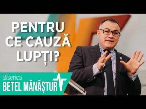 Pentru ce cauză lupți? | Marius Sabou