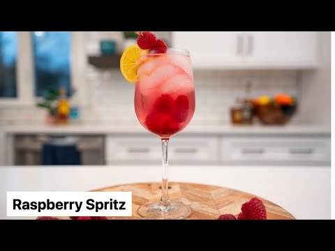 Raspberry Spritz Cocktail Recipe