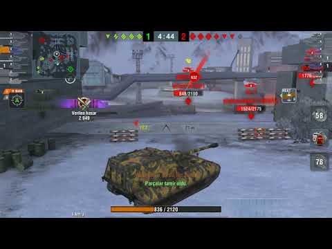 JG PZ E 100 5981 damage + ammo rack