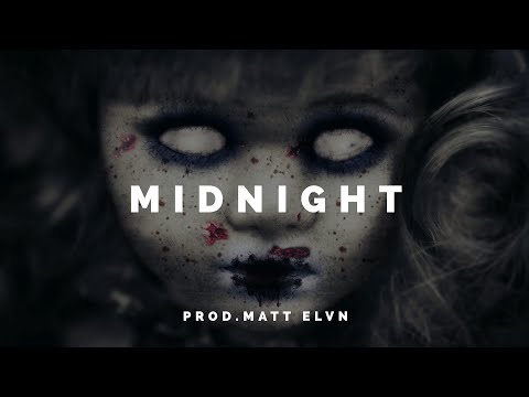 "Midnight" - Dark Hard Aggressive Angry Freestyle Trap Rap Beat Hip Hop Instrumental