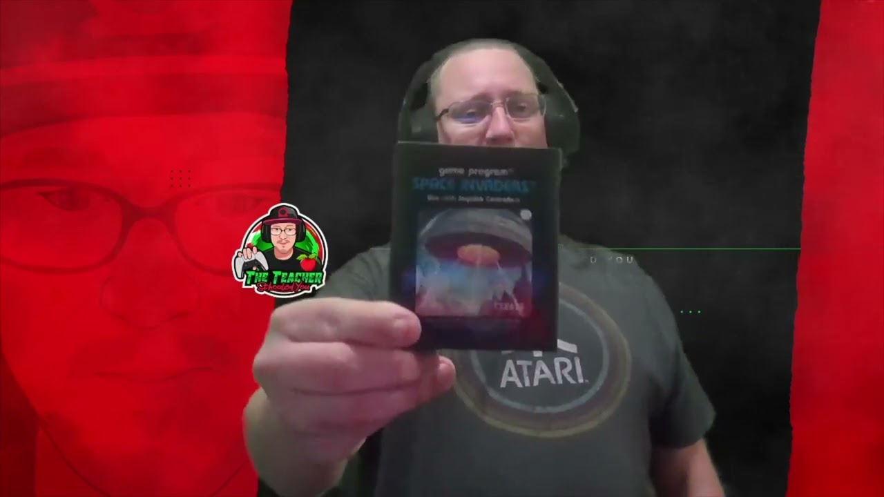 Space Invaders Unboxing of an Original Atari 2600 Games with manual!