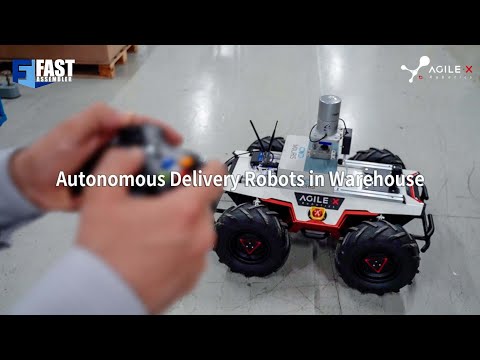 Autonomous Delivery Robots in Warehouse