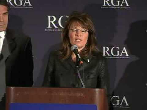 Sarah Palin at the Republican Governors Conference