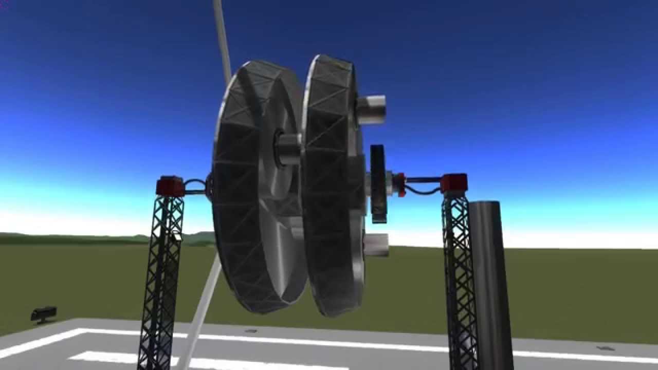 Kerbal Space Program: Four Speed Planetary Gearbox