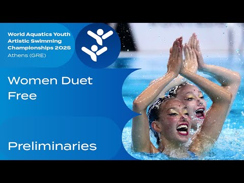 Epic Women’s Duet Free Routine | World Aquatics Youth Artistic Swim 2025