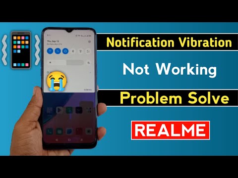 Realme Mobile Notification Vibration Not working | How To Fix Notification Vibrat Problem In Realme