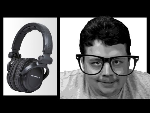 Awesome Bass for $20 - Monoprice Hi-Fi DJ Style Over the Ear Pro Headphones