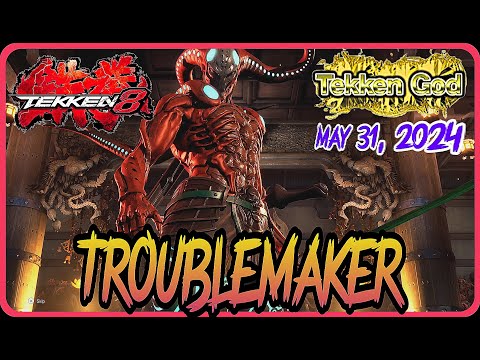 Tekken 8 ▰ (Trouble Maker) - YOSHIMITSU Tekken 8 God Online Matches MAY 31, 2024 replays