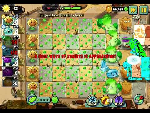 PvZ2 Epic Quest: Ancient Egypt Entanglement - Step 3